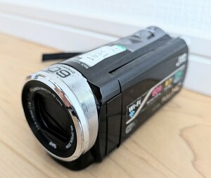 ☆ビクター JVC 32GBメモリー内蔵フルハイビジョンビデオカメラ GZ-EX380-B☆