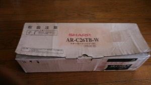 SHARP　AR-C26TB-W　純正　訳あり箱汚れあり