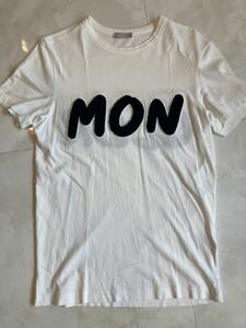 【美品】MONCLER Tシャツ パイル生地　モンクレール 半袖　サイズXS