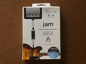 APOGEE アポジー JAM iPad/iPhoneギター用インターフェイス 30Pinタイプ　送料410円　中古品