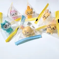 ちいかわ　パジャマ　ミニフィギュア　うさぎ　ハチワレ　寝そべり　まとめ売り