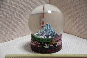 日本 スノードーム ウォーターグローブ 富士山 東京タワー 観光 お土産 JAPAN グッズ 