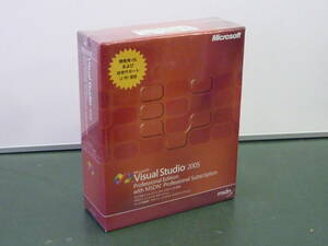 【希少 新品未開封】Visual Studio 2005 Professional Edition with MSDN Professional Subscription