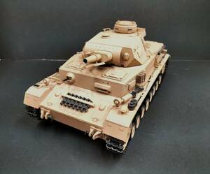 1/16サイズ　ヘンロン製戦車ラジコン　ドイツIV号F型軽戦車　基板バージョン7.0