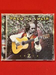 A7103●音楽・CD・フラメンコ・ギター【PACO DE LUCIA パコ・デ・ルシア】LU ZIA スレキズ小汚れケースにヒビなどあり