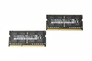 当日発送 Mac対応 メモリ hynix DDR3 PC3L-12800S 8GB × 2枚　合計 16GB 中古品 11-4