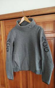  Sサイズ NIKE LAB ナイキラボ ACG TECH FLEECE FUNNEL SWEATSHIRT　テック フリース ファンネル タートルネック スウェット 