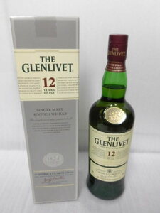 未開栓 グレンリベット 12年 700ml 40％ THE GLENLIVET シングルモルト スコッチ ウイスキー