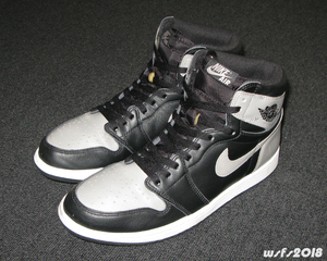 【USED】NIKE AIR JORDAN 1 RETRO HIGH OG (SHADOW) US11 [22/01]ナイキエアジョーダン１レトロハイオージーシャドウ