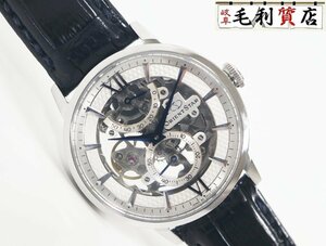 オリエント ORIENT RK-DX0001S DX02-C1-B オリエントスター パワーリザーブ 手巻き ステンレス メンズ 【中古】 時計