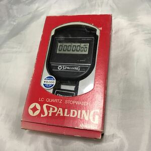 SPALDING ×シチズン商事 ストップウォッチ デジタル 当時物 ヴィンテージ 日本製