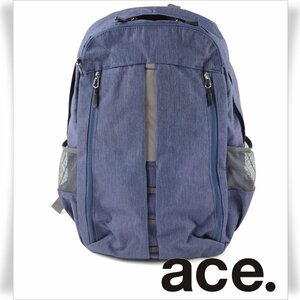 新品1円～★ace.TOKYO エース ACE コルティ軽量 リュックサック バッグ デイパック ネイビー 正規店本物 ◆9894◆　