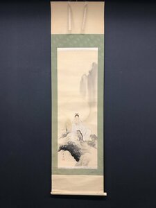 【模写】【一灯】vg7626〈華峰〉仏画 白衣楊柳観音図 中国画