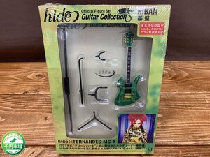 【Y-9979】未使用 未開封 hide フィギュア ギターコレクション FERNANDES MG-X 1/8 XJAPAN 東京引取可【千円市場】