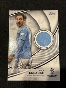 2023-24 Topps UEFA Competitions Soccer Jack Grealish Relic