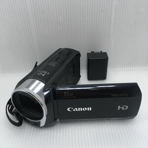 ジャンク：Canon iVIS HF R32 ブラック デジタルビデオカメラ