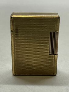 デュポン ガスライター ゴールドカラー ゴールド ローラー式 喫煙具 20μ S.T.Dupont エス・テー・デュポン