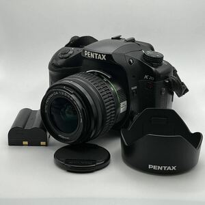 特殊仕様 PENTAX K20D-W APS-C 有効画素数約1460万画素 ボディ内蔵手ぶれ補正機構SR Kマウント + smc PENTAX-DA 18-55mm F3.5-5.6 AL 