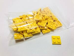 【新品未使用】レゴ　LEGO　プレート　2x2 イエロー　50枚　２×２