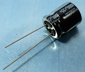 ニチコン コンデンサ(RS) 25V 1000μF 85℃ [2個組]