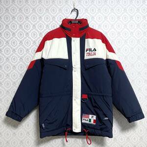 【送料込み】90s ヴィンテージ FILA フィラ ダウンジャケット メンズ