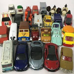 KI27/74　トミカ tomica ミニカー 25台 まとめて 当時物 TOMY 昭和レトロ 車 おもちゃ 玩具 コレクション 日産 TOYOTA 乗用車 日本製■