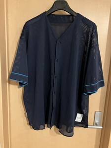 STRIPES FOR CREATIVE eye_C S.F.C Baseball Shirt ベースボールシャツ 紺 Tシャツ SEE SEE fresh service is-ness so nakameguro sumari