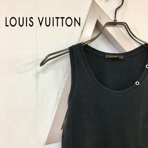 LOUIS VUIITON　ルイヴィトン　レディース　トップス　ノースリーブ　タンクトップ　ブラック