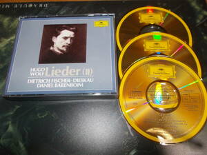 ヴォルフ ゴールドCD 3枚組 グラモフォン フィッシャー・ディースカウ バレンボイム 特別限定盤