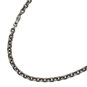 クロムハーツ Chrome Hearts PAPER CHAIN 18/ペーパーチェーン18inch サイズ:18inch シルバーネックレス 中古 NO05