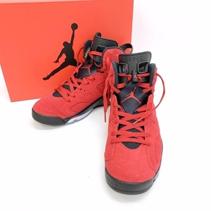 NIKE AIR JORDAN 6 RETRO TORO BRAVO CT8529-600 エア ジョーダン 6 レトロ トロ ブラボー スニーカー 箱付き レッド ナイキ 靴 DF10143■