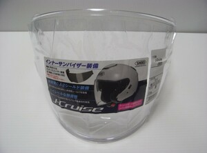 ショウエイ CJ-2 ピンロック クリアシールド 中古美品 送料無料 SHOEI PINLOCK J-FORCE IV J-CruiseⅡ J-Cruise