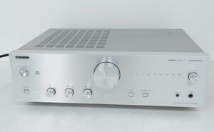 【R1-457】 ONKYO INTEGRATED AMPLIFIER A-9050 オンキョー プリメインアンプ オーディオ機器 シルバー 動作OK 「K522」