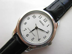 ★中古品★SEIKO セイコー 腕時計 7N01-0EG0 レディース シンプルデザイン ベルト交換済み