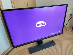 31.5インチ 4K BenQ EW3270U 4K PCモニター ディスプレイ 修理稼働品　2021年12月製造