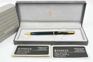 PARKER パーカー INSIGNIA インシグニア USA IIIT グリーン ツイスト式ボールペン 箱入り 20787317
