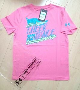 2021　All Japan CHEER DANCE Tシャツ　サイズSM（152～158）アンダーアーマー