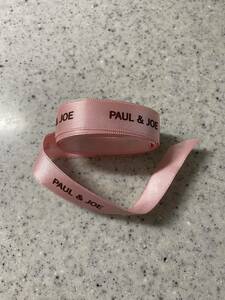 PAUL&JOE ポールアンドジョー ラッピングリボン 幅1.8 長さ128/ショッパー リボン/ピンク/プレゼント