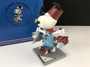 WESTLAND 箱付き スヌーピー PEANUTS ON PARADE オールド USA ヴィンテージ [pe-628]