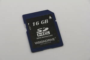 16GB SDHCカード　VISIONDRIVE