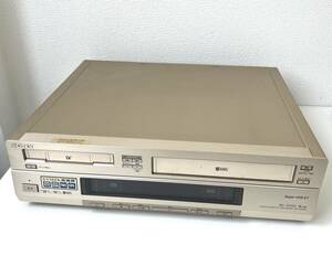 ○ 動作品 SONY ソニー WV-D9000 ビデオデッキ VHS DVカセット S-VHSビデオカセットレコーダー 訳あり 電源コード