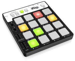 IK Multimedia iRig Pads MIDI groove controller