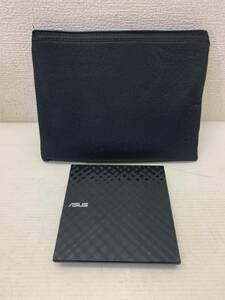 H014-1 ■ ASUS■ DVDドライブ　 SDRW-08D2S-U 外付けDVDドライブ/軽量薄型　ブラック