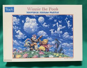 【テンヨー】 Disney ディズニー くまのプーさん 300ピースジグソーパズル『ブルースカイ ファンタジー』 JIGSAW PUZZLE 未開封品 現状品