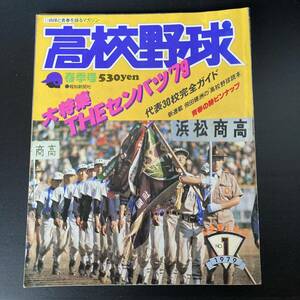雑誌 高校野球 甲子園 春の甲子園 79センバツ代表校完全ガイド 報知新聞社 