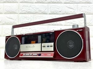 A740◇ AIWA アイワ ラジカセ CS-J36 昭和レトロ 動作未確認【ジャンク】