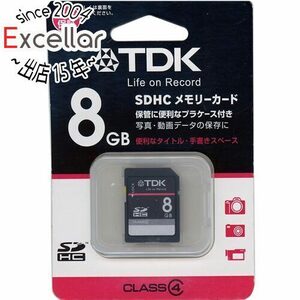 【ゆうパケット対応】TDK SDHCカード 8GB Class4 T-SDHC8GB4 [管理:1000012323]