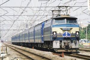 鉄道写真　西日本旅客鉄道（JR西日本）　EF66形0番台　Lサイズ　ネガ・データ化　①