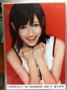 AKB48×B.L.T 09 ORANGE 渡辺麻友 A 写真