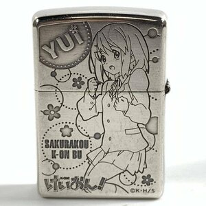 ZIPPO K-ON! けいおん! 平沢唯 2009年9月製 ジッポーライター＊現状品